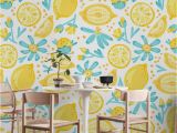 Designs for Wall Murals Lemon Pattern White Wall Mural Wallpaper Patterns