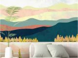 Designs for Wall Murals Stunning Lake forest Wall Mural by Spacefrog Designs This