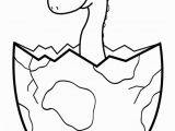 Dinosaur Egg Coloring Page Baby Free Clipart 66