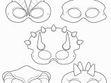 Dinosaur Feet Coloring Pages Dinosaurs Printable Coloring Masks Dinosaur Masks Triceratops Mask