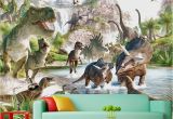 Dinosaur Wall Murals Large Mural 3d Wallpaper 3d Wall Papers for Tv Backdrop Dinosaur World