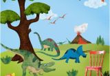 Dinosaur Wall Murals Large This Dinosaur Wall Mural Would Make Such A Neat Room for A Dinosaur