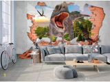 Dinosaurs Murals Walls 3d Wallpaper Custom Mural Jurassic Era Dinosaurs Infested