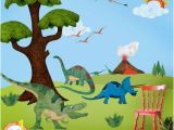 Dinosaurs Murals Walls This Dinosaur Wall Mural Would Make Such A Neat Room for A Dinosaur