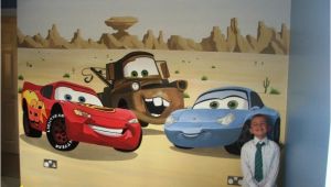 Disney Cars Wall Mural Disney Pixar Cars Only I D Have Lighting Mater and the