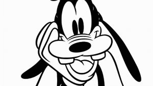 Disney Clips Coloring Pages Goofy Coloring Pages