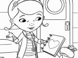 Disney Coloring Pages Doc Mcstuffins Doctor at the Clinic with Images
