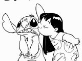 Disney Coloring Pages Lilo and Stitch Lilo and Stitch Kiss Coloring Pages Hellokids