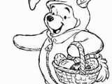 Disney Easter Coloring Pages for Kids Winnie the Pooh Easter Coloring Pages Winnie the Pooh