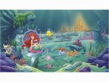 Disney Little Mermaid Wall Mural Walt Disney Kids Ii Littlest Mermaid 10 5 L X 72" W Wall