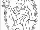 Disney Princess Elsa Coloring Pages Christmas Coloring Pages
