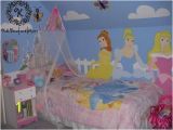 Disney Princess Wall Mural Stickers Disney Princess Wall Mural Custom Design Hand Paint Girls