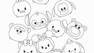 Disney Tsum Tsum Coloring Pages Cute Tsum Tsum Coloring Pages Printable Activity Sheets In
