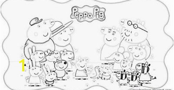 Disney Zoom Zoom Coloring Pages Peppa Pig Para Colorear