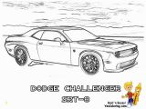 Dodge Challenger Coloring Pages Car Free Clipart 232