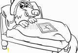 Dog Bed Coloring Pages Bed Coloring Page Bed Coloring Pages Hello Kitty to Go to Bed