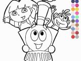 Dora Coloring Pages Halloween Lovely Coloring Pages Dora the Explorer Line Picolour