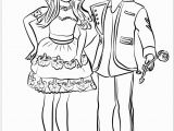 Dove Cameron Coloring Pages Ben and Mal Coloring Page Descendants Coloring Pages
