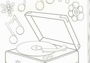 Dove Cameron Coloring Pages Record Player Coloring Page My Coloring Pages