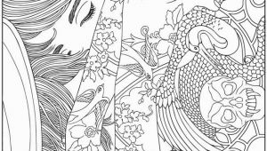 Dover Sampler Coloring Pages Body Art Tattoo Colouring Pages Free Samples Dover Publications