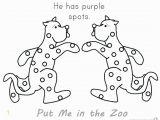 Dr Seuss Put Me In the Zoo Coloring Page Color Pages 45 Awesome Put Me In the Zoo Coloring Page Put