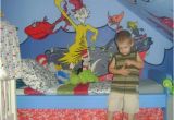 Dr Seuss Wall Mural Dr Seussery We Used Ikea Furniture and Lots Of Seuss Murals I