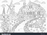 Dream House Coloring Pages Coloring Page for Kids Gingerbread House Coloring Pages