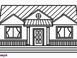 Dream House Coloring Pages How to Draw A House for Kids