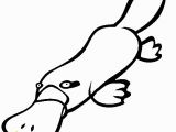 Duckbill Platypus Coloring Page Duck Billed Platypus Coloring Page Duckbill