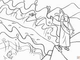 Early Church Coloring Page Best Moses Parts the Red Sea Coloring Sheet Design