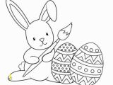 Easter Bunny Coloring Pages Printable Easter Bunny Coloring Page