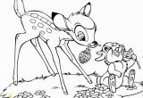 Easter Coloring Pages Disney Characters Bambi and Thumper Bambi Color Page Disney Coloring Pages