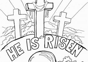Easter Coloring Pages Jesus is Alive Easy Easter Coloring Pages at Getdrawings