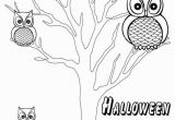 Easy Halloween Coloring Pages for Kids Halloween is A Hoot" Printable Halloween Coloring Page