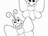 Easy Preschool Coloring Pages butterfly Coloring Pages Free Printable From Cute to