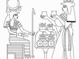 Egyptian Gods and Goddesses Coloring Pages Egyptian Goddess & Gods Coloring Page