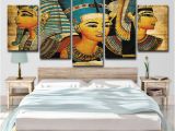 Egyptian themed Wall Murals 2019 Pharaoh Egypt Home Decoration Paintings Modern Abstract Wall Painting Wall Art Picture Unframed From Print Art Canvas $16 41