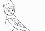 Elf On the Shelf Coloring Pages Girl Elf the Shelf Coloring Pages Printable Christmas Printables