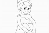 Elf On the Shelf Coloring Pages Girl Girl Elf the Shelf Coloring Pages Christmas Coloring Pages