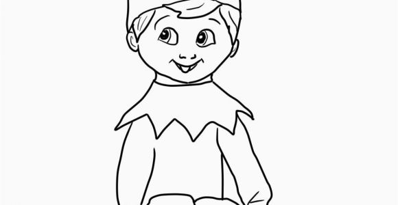 Elf On the Shelf Coloring Pages Printable Pin On Best Coloring Page Kids