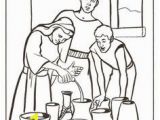 Elisha Helps A Widow Coloring Page 43 Best Elisha Widow S Oil Images