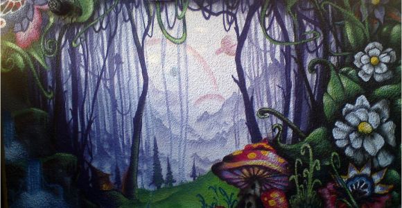 Enchanted Fairy forest Wall Mural Enchanted forest In 2019