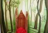 Enchanted Fairy forest Wall Mural Enchanted Story forest Mural Hand Painted In Grove Park