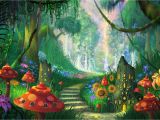 Enchanted Fairy forest Wall Mural Pin by Dorota ZajÄc On Plakaty