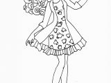 Ever after High Coloring Pages Madeline Hatter Ever after High Coloring Pages Madeline Hatter at