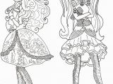 Ever after High Coloring Pages to Print Free Printable Ever after High Coloring Pages Apple White