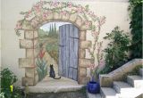 Exterior Murals Outdoor Wall Murals Secret Garden Mural