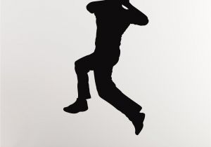 Extreme Sports Wall Mural Cricket Wall Sticker Spin Bowler Cricketer Wall Sticker