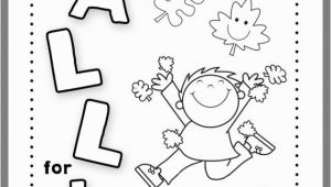 Fall Coloring Pages for Prek Fall Coloring Page for Childrens Church 2019