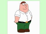 Family Guy Family Coloring Pages How to Draw Peter From Family Guy 7 Steps with